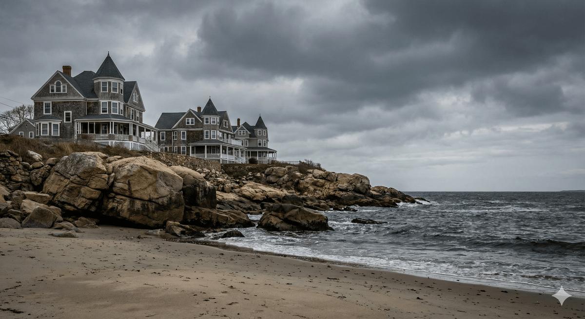 Swampscott Massachusetts beach coastline